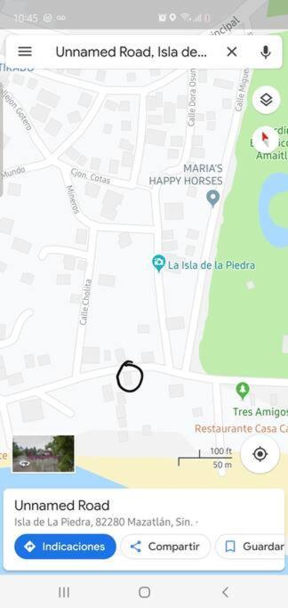 Апартаменты Casa A Pie De Playa Isla De La Piedra Масатлан Экстерьер фото